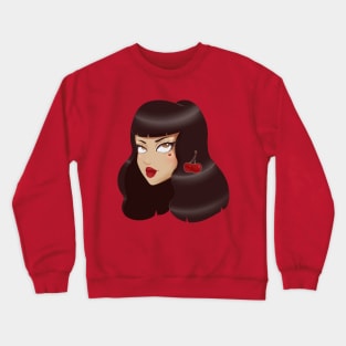 Cherry Betty Crewneck Sweatshirt